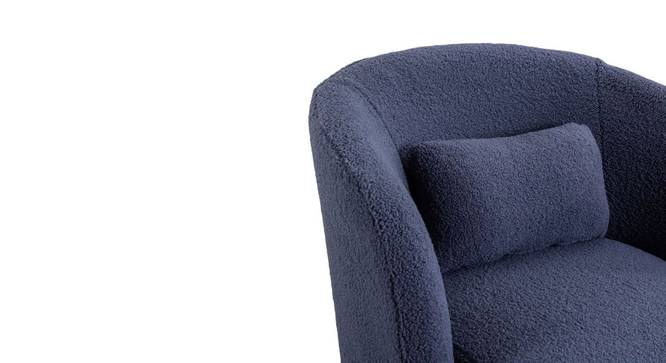 Citium Accent Chair (Blue) by Urban Ladder - Design 1 Side View - 858162
