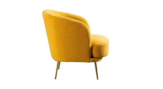 Citium Accent Chair (Yellow) by Urban Ladder - Design 1 Side View - 858163