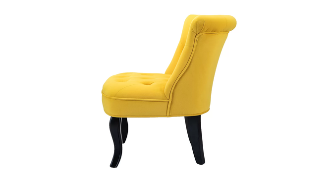 Donata Accent Chair (Yellow) by Urban Ladder - Design 1 Side View - 858167