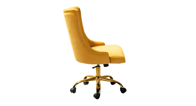 Swen Task Chair (Yellow) by Urban Ladder - Design 1 Side View - 858168