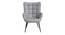 Lapis Accent Chair (Brown) by Urban Ladder - Design 1 Side View - 858180