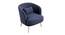Citium Accent Chair (Blue) by Urban Ladder - Ground View Design 1 - 858203