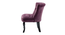 Donata Accent Chair (Purple) by Urban Ladder - Ground View Design 1 - 858204