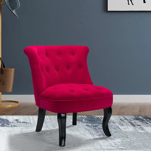 New Arrivals Living Room Furniture Design Donata Accent Chair (Red)