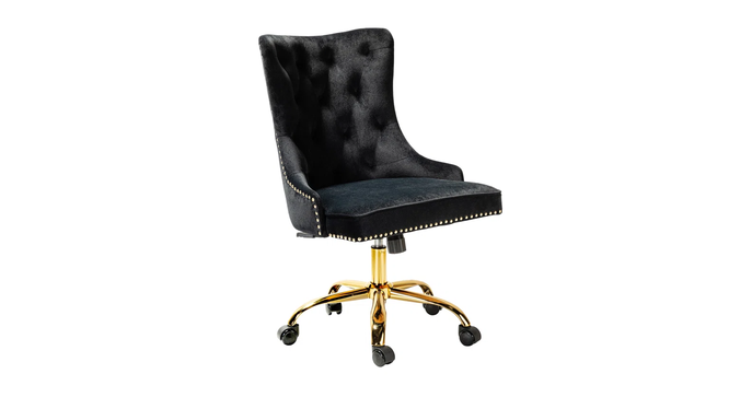 Swen Task Chair (Black) by Urban Ladder - Front View Design 1 - 858248