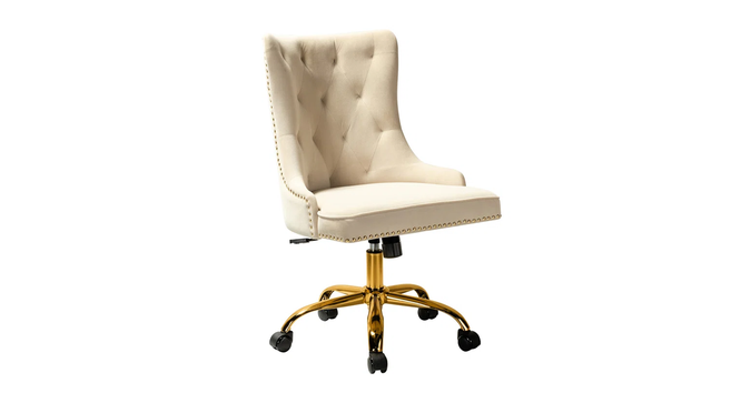 Swen Task Chair (Beige) by Urban Ladder - Front View Design 1 - 858250