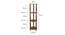 Zephyrine Bookshelf (Polished Finish) by Urban Ladder - Rear View Design 1 - 858356