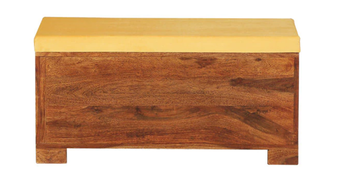 Liliana Solid Wood Shoe Rack In Honey Oak (Yellow, Honey Oak Finish) by Urban Ladder - - 