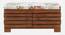 Liliana Solid Wood Shoe Rack In Honey Oak (Brown, Honey Oak Finish) by Urban Ladder - - 