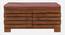 Liliana Solid Wood Shoe Rack In Honey Oak (Red, Honey Oak Finish) by Urban Ladder - - 