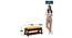 Vermount Solid Wood Bench In Provincial Teak (Teak Finish, Yellow) by Urban Ladder - - 