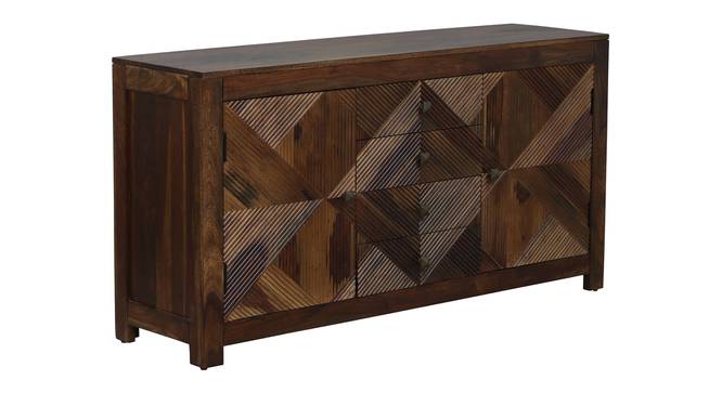 Kira Solid Wood Free Standing Sideboard (PROVINCIAL TEAK Finish) by Urban Ladder - - 858578