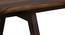 Sleek Ovaluxe Solid Wood Coffee Table (PROVINCIAL TEAK Finish) by Urban Ladder - - 858580