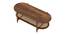 Sunburst Ratan Solid Wood Coffee Table (PROVINCIAL TEAK Finish) by Urban Ladder - - 
