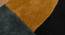 Round Color Block Rug Beige & Brown (Multicolor, 5 x 5 Feet Carpet Size) by Urban Ladder - Design 1 Side View - 859250