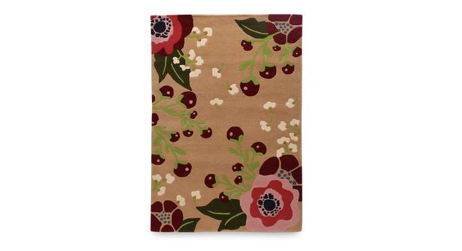 Cherry Blossom Rug (Multicolor, 7 x 5 feet Carpet Size) by Urban Ladder - Front View Design 1 - 859348