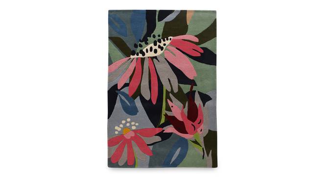 Lily Viola Rug (Multicolor, 6 x 4 Feet Carpet Size) by Urban Ladder - Front View Design 1 - 859353