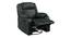 Avalon Twin - Modern 2 Seater Manual Fabric Recliner Sofa With Center Console and Cup Holder (Colour - Grey) (Midnight Blue, One Seater) by Urban Ladder - Ground View Design 1 - 860235