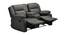 Avalon Twin - Modern 2 Seater Manual Fabric Recliner Sofa With Center Console and Cup Holder (Colour - Grey) (Grey, Two Seater) by Urban Ladder - Rear View Design 1 - 860242
