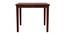 Casventa 4 Seater Dining Set (Walnut Finish) by Urban Ladder - Ground View Design 1 - 860265