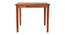 Claire 4 Seater Dining Set (Honey Oak Finish) by Urban Ladder - Ground View Design 1 - 860266