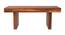 Cayman Six Seater Dining Set With Bench (Honey Oak Finish) by Urban Ladder - Ground View Design 1 - 860274