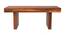 Cayman Six Seater Dining Set With Bench (Honey Oak Finish) by Urban Ladder - Ground View Design 1 - 860274