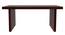 Asher Six Seater Dining Set With Bench (Walnut Finish) by Urban Ladder - Rear View Design 1 - 860293