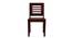 Danta 6 Seater Dining Set (Walnut Finish) by Urban Ladder - Rear View Design 1 - 860297
