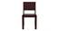 Noguchi Six Seater Dining Set With Bench (Walnut Finish) by Urban Ladder - Ground View Design 1 - 860312