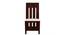 Asher Six Seater Dining Set With Bench (Walnut Finish) by Urban Ladder - Ground View Design 1 - 860320