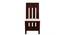 Asher Six Seater Dining Set With Bench (Walnut Finish) by Urban Ladder - Ground View Design 1 - 860320