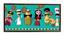 Cultural Mosaic Breakfast Table and Serving Tray by Urban Ladder - - 