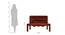 Isabella Solid Wood Bed in Honey Oak Finish (Single Bed Size, Honey Oak Finish) by Urban Ladder - - 