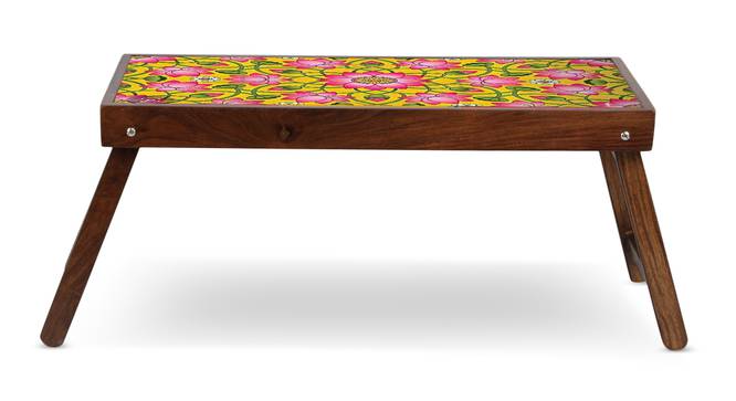 Madhubani Lotus Breakfast Table and Serving Tray by Urban Ladder - - 