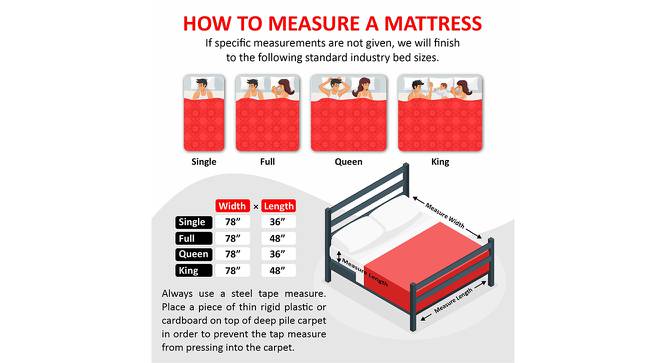 Zone Magno Pocket Pro Single Pocket Spring Mattress (Single Mattress Type, 6 in Mattress Thickness (in Inches), 72 x 30 in Mattress Size) by Urban Ladder - - 