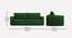 Beliss 3 Seater Pull Out Sofa Cum Bed ith storage In Orange Colour (Green) by Urban Ladder - Design 1 Dimension - 861733