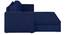 Tribeca Sofa cum Bed - Coffee (Royal Blue) by Urban Ladder - - 