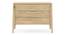 Faye Chest of Drawers Finish - Natural white Ash (Natural White Ash Finish) by Urban Ladder - Front View Design 1 - 863532