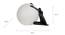Nora Poly Resin Table Lamp in Black,White Colour (Multicolor) by Urban Ladder - Ground View Design 1 - 865801