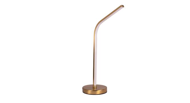 Strix Metal Table Lamp in Brass Colour (Yellow) by Urban Ladder - Design 1 Side View - 866024