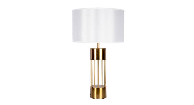 Kora Metal Table Lamp in Brass Colour (Yellow) by Urban Ladder - Front View Design 1 - 866085
