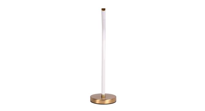 Strix Metal Table Lamp in Brass Colour (Yellow) by Urban Ladder - Front View Design 1 - 866089