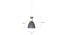 Lucan Metal Hanging Light in Grey Colour (Grey) by Urban Ladder - Rear View Design 1 - 866298