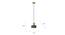 Shine-Bk Metal Hanging Light in Black Colour (Black) by Urban Ladder - Ground View Design 1 - 866361