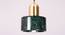 Shine-Gr Metal Hanging Light in Green Colour (Green) by Urban Ladder - Ground View Design 1 - 866519