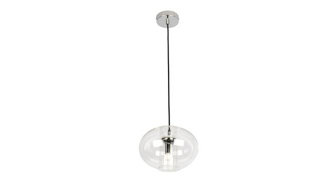 Clara Metal Hanging Light in Chrome Colour (Silver) by Urban Ladder - Front View Design 1 - 866542