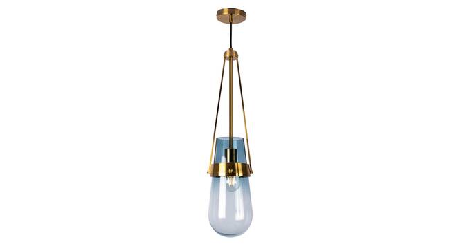 Nomu Metal Hanging Light in Gradient Blue Colour (Blue) by Urban Ladder - Front View Design 1 - 866572