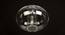 Clara Metal Hanging Light in Chrome Colour (Silver) by Urban Ladder - Design 1 Side View - 866580