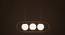 Amara Glass Hanging Light in Gold,White Colour (Multicolor) by Urban Ladder - Front View Design 1 - 866594